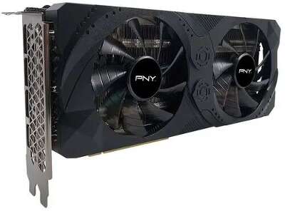 Видеокарта PNY NVIDIA nVidia GeForce RTX 3060Ti UPRISING Dual Fan Edition 8Gb DDR6 PCI-E HDMI, 3DP
