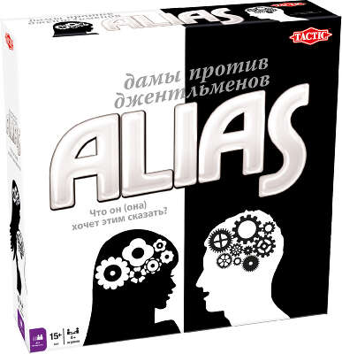 Настольная игра ALIAS Дамы против Джентльменов