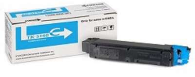 Kyocera-Mita TK-5140C Тонер картридж, Cyan {P6130cdn/M6x30cdn(5000стр.)}