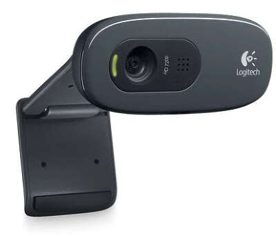 Камера-Web LOGITECH HD Webcam C270 черный (1,2 MP, 1280x960, USB 2.0) (960-000999)