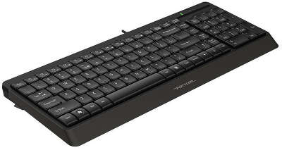 Клавиатура проводная A4TECH Fstyler FK15 черный (USB, 103 клавиши) (FK15 BLACK)