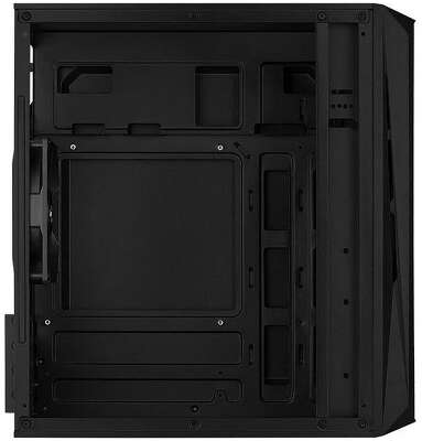 Корпус MiniTower AEROCOOL CS-107-A-BK-V1 black (mATX, без БП, 2xUSB Type-A) (4710562759372)