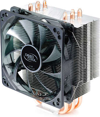 Кулер для процессора Deepcool GAMMAXX 400 BLUE BASIC Soc-/AM4/1150/1151/1155/1200/1700 4-pin Al+Cu 150W