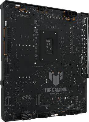 Материнская плата ASUS TUF GAMING B760M-BTF WIFI, LGA1700, B760, 4*DDR5, 4*SATA, 3*M.2, 5*USB 3.2, 4*USB 2.0, Type-C, 2*PCIx16, 1*PCIx1, DP+HDMI, mATX; 90MB1G50-M0EAY0