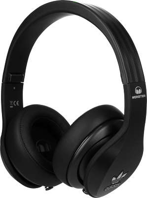 Наушники с микрофоном Monster Adidas Originals Over Ear Headphones, Black [128554]