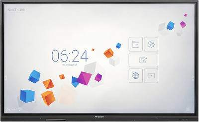 Мультимедийное устройство Интерактивная панель NextPanel 75, 75", 4К (3840*2160), 370 кд/м2, 4000:1, IR, 10 мс, 20 касаний, Wi-Fi, Android 8.0.