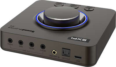 Звуковая карта Creative USB Sound Blaster X4 (Super X-Fi Ultra DSP) 7.1 Ret