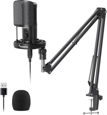 Конденсаторный USB-микрофон Maono AU-PM461S Podcasting Microphone Kit