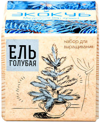 Набор для выращивания ЭКОКУБ ECB-01-01 Голубая ель