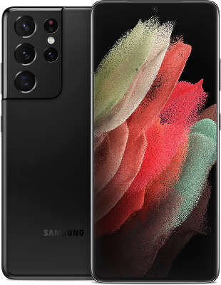 Смартфон Samsung SM-G998 Galaxy S21 Ultra 256GB чёрный (SM-G998BZKGSER)