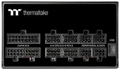 Блок питания Thermaltake ATX 1000W Toughpower iRGB Plus ( DIGITAL) 80+ gold 24pin APFC 140mm fan color LED 12xSATA Cab Manag RTL