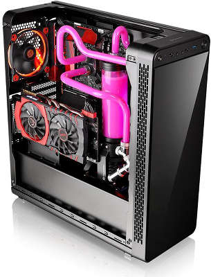 Корпус Thermaltake View 27 черный без БП ATX 5x120mm 1xUSB2.0 1xUSB3.0