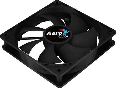 Вентилятор AeroCool Force 12 Black, 120мм, 1000rpm, 23.7 дБ, 3pin+Molex, 1шт