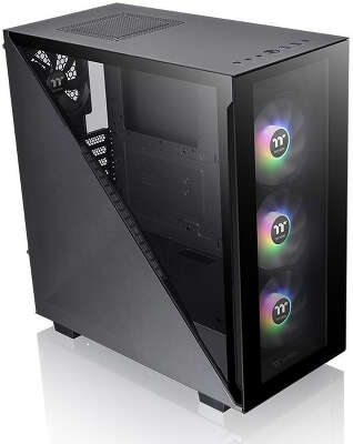 Корпус Thermaltake Divider 300 TG ARGB, черный, ATX, Без БП (CA-1S2-00M1WN-01)