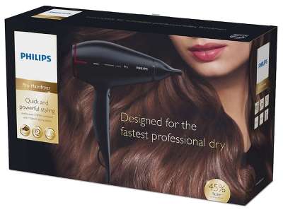 Фен Philips HPS910/00, черный