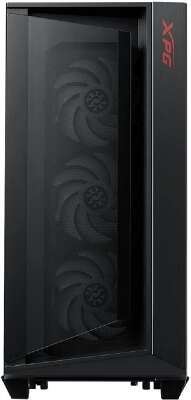 XPG CRUISER BLACK (CRUISERST-BKCWW) (Midi-Tower, черный, TG, 120mm ARGB fan*3)