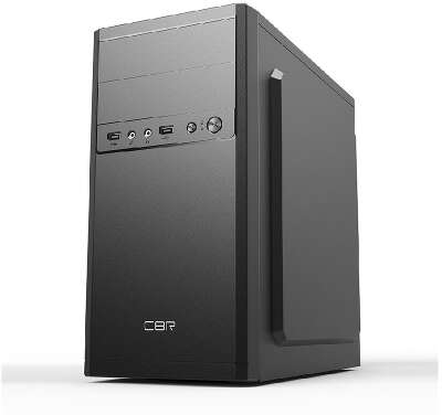 Корпус CBR RD873, черный, mATX, 400W (PCC-MATX-RD873-400W)