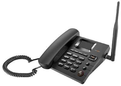 Стационарный сотовый телефон GSM teXet FX-100 цвет черный