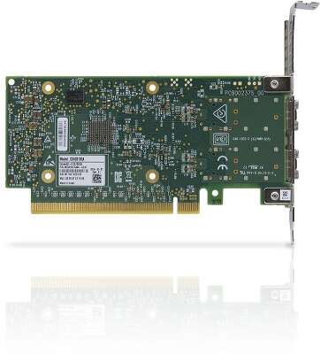 Сетвевая карта Mellanox ConnectX-6 Dx EN adapter card, 100GbE dual-port QSFP56, PCIe4.0 x16, No Crypto, 1 year