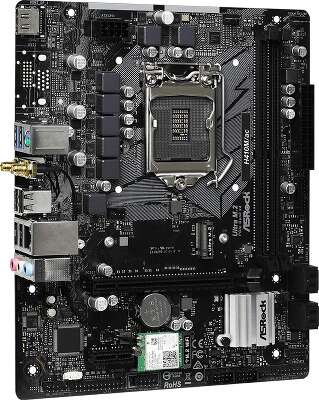 Материнская плата mATX LGA1200 ASRock H410M/AC