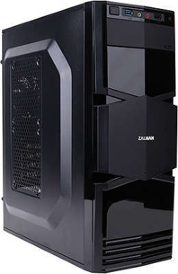 Корпус ZALMAN ZM-T3 microATX чёрный (без б,п)