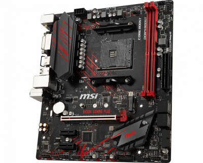 Материнская плата microATX LGAAM4 MSI B450M GAMING PLUS