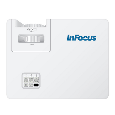 Проектор лазерный INFOCUS INL146 DLP, Laser, WXGA, 3500 lm, 2 000 000:1, 1.19~1.54:1, HDMI x2, VGA in x1, RS232 x1, Audio in/out,USB-A x1, Composite video x1, Micro USB x1, 1х15w, 3,9 кг, белый