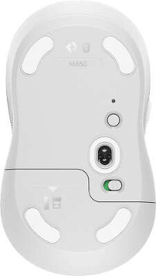 Мышь беспроводная Logitech Wireless Mouse M650 Signature Bluetooth OFF-WHITE (910-006255)