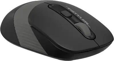 Мышь A4Tech Fstyler FG10S черный/серый оптическая 2000dpi silent беспров. USB для ноутбука 4but (FG10S GREY)