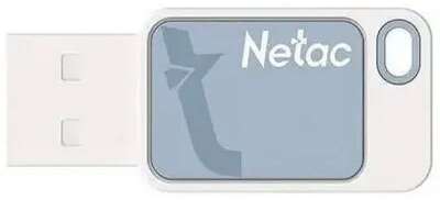 Netac USB Drive 8GB UA31 <NT03UA31N-008G-20BL>, USB2.0, голубая