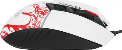 Мышь A4Tech Bloody W95 Max Naraka белый/рисунок оптическая 12000dpi USB 6but