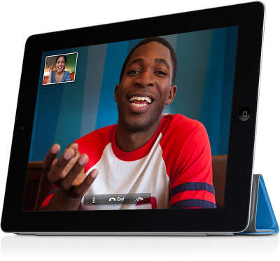 Полиуретановый чехол Apple Smart Cover для iPad 2 / iPad 3, Blue [MC942]