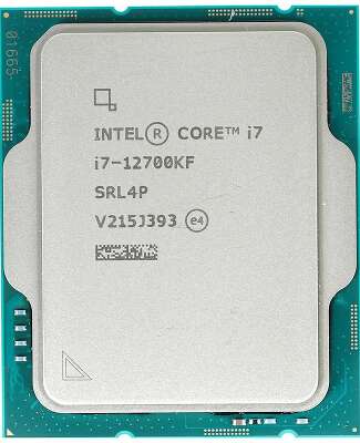 Процессор Intel Core i7-12700KF Alder Lake-S (LGA1700/3.6-5GHz/12C/20T/25Mb/TDP-125W/w/o gr.(ОЕМ) (CM8071504553829_S_RL4P)