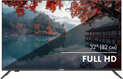 32" Телевизор HAIER Smart TV M1, HD, черный, СМАРТ ТВ, Android TV [DH1U6HD05RU]