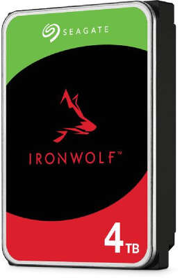 Жесткий диск SATA3 4Tb [ST4000VN006] Seagate Ironwolf 5400rpm, 256Mb