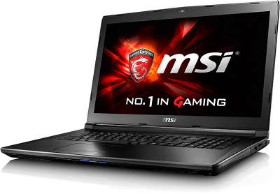 Ноутбук MSI GL72 6QD-004RU 17.3" FHD i7-6700HQ/8/1000/Multi/GTX950M 2G/WiFi/BT/Cam/W10