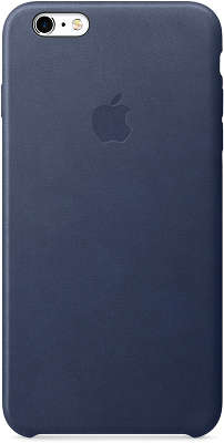 Кожаный чехол для iPhone 6 Plus/6S Plus Apple Leather Case, Saddle Midnight [MKXD2ZM/A]