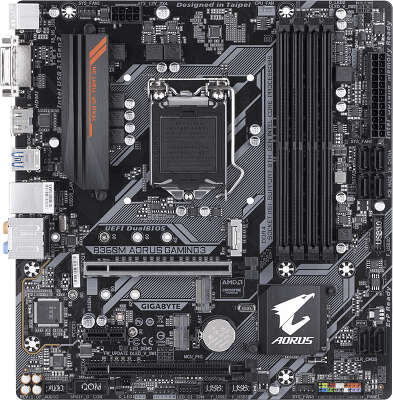 Материнская плата mATX LGA1151v2 GIGABYTE B360M AORUS GAMING 3