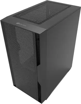 Корпус Оклик OCC-MN307 черный без БП mATX 8x120mm 2xUSB2.0 1xUSB3.0 audio bott PSU