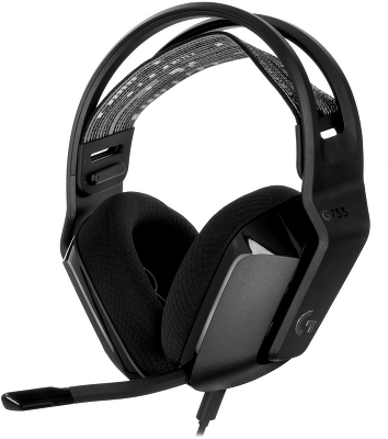 Гарнитура/ Logitech Headset G733 LIGHTSPEED Wireless RGB Gaming BLACK