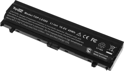 Батарея для ноутбука TopON TOP-LE560 10.8V 4400mAh литиево-ионная (103381)