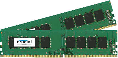 Набор памяти DDR4 DIMM 2x8Gb DDR2400 Crucial (CT2K8G4DFS824A)