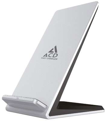 Зарядное устройство ACD БЗУ (ACD-W102S-F1S) 10Вт, беспроводная Qi, 2-катушки с QC, 5В/2А ; 9В/1,8А RTL