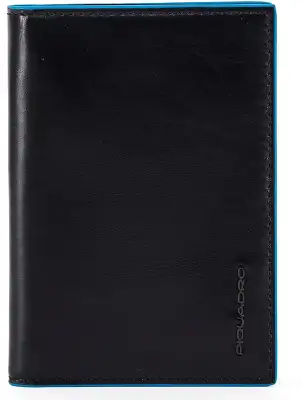 Обложка для документов Piquadro Blue Square PP5256B2/N черный натур.кожа
