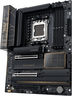 Материнская плата ASUS PROART X870E-CREATOR WIFI, AM5, X870, 4*DDR5, 4*SATA, 4*M.2, 7*USB 3.2, 1*USB 2.0, 2*USB4, Type-C, 3*PCIx16, HDMI, ATX; 90MB1IG0-M0EAY0