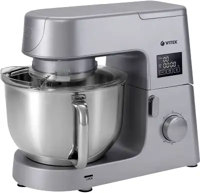 Миксер планетарный Vitek VT-PM0550 2000Вт серебристый