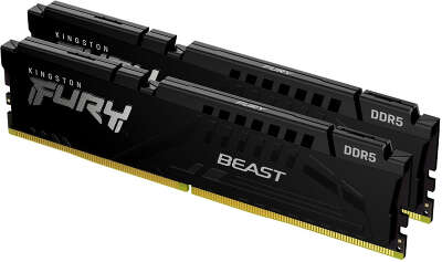 Набор памяти DDR5 DIMM 2*16384Mb DDR5200 Kingston Beast Black (KF552C40BBK2-32)