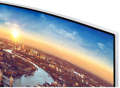 Монитор 34" Samsung CJ79 LC34J791WTRXEN VA 3440x1440 HDMI, DP, USB-Hub белый