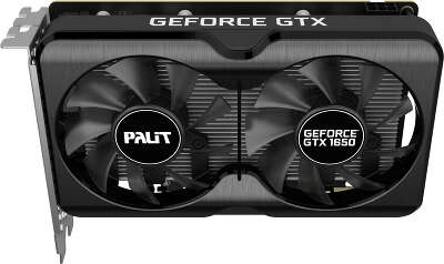 Видеокарта Palit nVidia GeForce GTX1650 GAMING PRO OC 4Gb GDDR6 PCI-E HDMI, 2DP