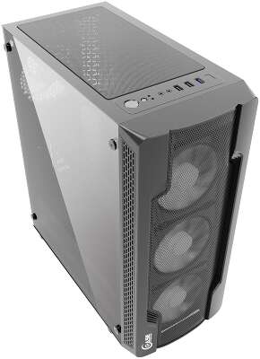 Корпус PowerCase Mistral X4 Mesh, черный, ATX, Без БП (CMIXB-F4)